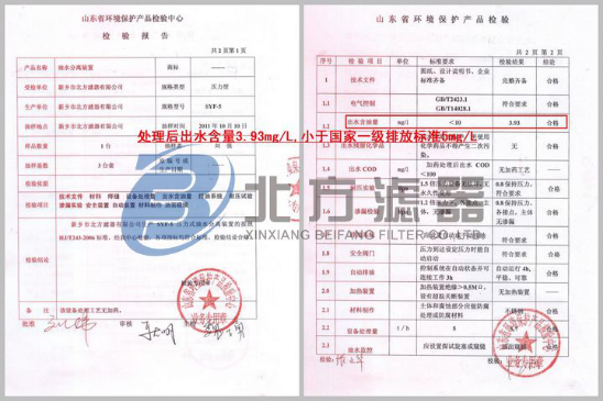 含油（yóu）廢水處理設備檢測報告圖1