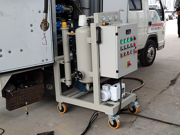 LYC-Z-10濾油機使用現場視（shì）頻